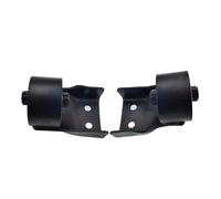 Transmission Mount 2Piece Left & Right Engine Rear Mounting Cushion MR510079 MR510080 for Mitsubishi for Pajero IO Pinin H65 H67 H76 H77 5FM/T 1996-2001 Engine Mounting