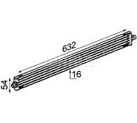 MAHLE ORIGINAL CLC 17 000P Automatic transmission oil cooler