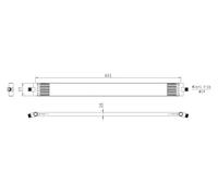 NRF 31813 Engine oil cooler