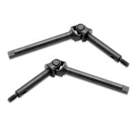 Transmission Shaft For Axial For SCX24 C10 For JLU For Bronco For Gladiator DB 1/24 RC Car Upgrades Parts +4mm Regular 2Pcs Steel Front Axle Drive Shaft CVD(Size2)