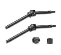 Transmission Shaft For Axial For SCX24 C10 For JLU For Bronco For Gladiator DB 1/24 RC Car Upgrades Parts +4mm Regular 2Pcs Steel Front Axle Drive Shaft CVD(Size1)