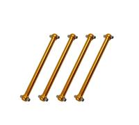 Transmission Shaft For WLtoys A949 A959 A969 K929 1/18 4pcs Front And Rear Drive Shaft DogBone 51.5mm Long RC Model Car For Toys Accessories(Yellow)