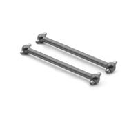 Transmission Shaft For WLtoys A959-07 1/18 2PCS 51mm Aluminum CVD Dogbone Drive Joint RC Car Repairs Replacements Hop-Up Accessories(Titanium)