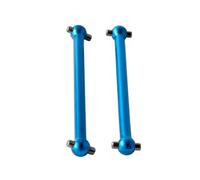 Transmission Shaft For WLtoys A959-07 1/18 2PCS 51mm Aluminum CVD Dogbone Drive Joint RC Car Repairs Replacements Hop-Up Accessories(Blue)