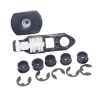 Transmission Shift Cable Compatible With Fiat For Sedici 2005-2010 12pc Gear Shift Cable Linkage Lever End Rod For Connect Bushing Kit 28300-79J01