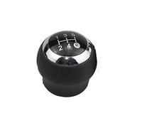 Transmission Shift Knob, XEBRAD Gear Knob 5/6 Speed Gear Shift Knob Lever Shifter, Replacement for Toyota, for Corolla, for RAV4, for Avensis for Yaris for Verso for Auris for Aygo(Silver 5speed)