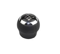 Transmission Shift Knob, XEBRAD Gear Knob 5/6 Speed Gear Shift Knob Lever Shifter, Replacement for Toyota, for Corolla, for RAV4, for Avensis for Yaris for Verso for Auris for Aygo(Silver 5speed)