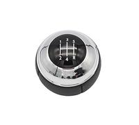 Transmission Shift Knob, XEBRAD Replacement for MINI, R50 for 1 D R52 for Cooper 3 Doors 2001-2004 2005 2006 2007 2008 Accessories Car 5 6 Speed Manual Gear Shift Knob(Black 6 Speed)(Black 5 Spee