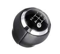 Transmission Shift Knob, XEBRAD Replacement for Toyota, for Auris 5/6 Speed Car Gear Lever Handball Chrome Gear Shift Knob Cap Cover Interior Parts Car Accessories(5 Black)(5 Black)