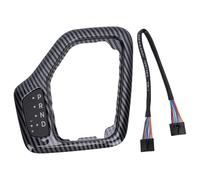 Transmission Shifter Bezel Harness Gear Shift Trim Panel Replacement for Cherokee Dependable Quality (Carbon Fiber Style)