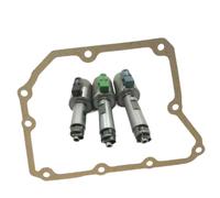 Transmission Solenoid Set And Pan Gasket AW55-50SN AW55-51SN AF33-5 AW235 RE5F22A 55-51SN Compatible With C30 C70 S40 S60 S70 S80 XC70 XC90