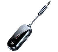 Transmitter Receiver - bluetooths Transmitter Receiver - Wireless Audio Receivers - Digital Display, 3.5mm Port Devices, Audio Converter For Car, Airplane, Guitar, Headphones, Tablets