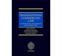 Transnational Commercial Law: International Instruments and Commentary