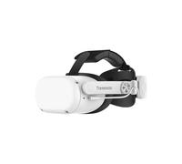 TRANSNOVO 6000mAh Battery Head Strap for Oculus Quest 2 - Elite Strap Replacement, USB-C Charging, 360 Degree Adjustable, Comfortable TPU/PU Leather