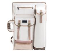 TRANSON Art Portfolio Case Artist Backpack Canvas Bag Large 26” x 19.5” White