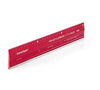 Transotype 17803006 Aluminium Cutting Ruler Red