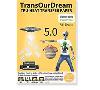 TransOurDream Heat Transfer Paper Inkjet A4×20 Sheets(TOD-05-20)
