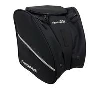 TRANSPACK Edge Junior+ 38L Water-Resistant Padded Multi-Compartment Ski/Snowboard Boot Helmet Goggles & Gear Backpack Bag, Black