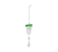 Transparency Acrylic Christmas Pinecone Ornament Crystal Effect Pine Cone Hanging Decoration For Tree Home Festival Festival Acrylic Pinecone Party Supplies
