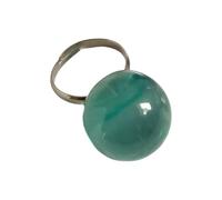Transparency Spherical Cocktail Rings Modern Unisex Design Finger Accessories for Everyday Wear or Gifting Unique Bubble Rings