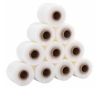 (transparent, 10 cm x 150 m/ 10 pcs) vidaXL Stretch Films 10 pcs Black 23 Âµm 10 cm x 300 m packaging film