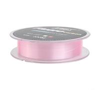 Transparent 100 Meter Fluorocarbon Fishing Line for Uninterrupted Casting and Reliable Performance in Turbulent and Still Waters (2.0-0.23mm-9.48LB Pink)