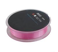 Transparent 100 Meter Fluorocarbon Fishing Line for Uninterrupted Casting and Reliable Performance in Turbulent and Still Waters (3.5-0.30mm-15.71LB Pink)