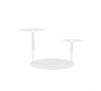 Transparent 3 Layer Cake Stand Acrylic Fruit Biscuit Tower Rotating Dessert Server Plate for Birthday Tea Party Kitchen Decor 28cm