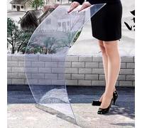 Transparent 4mm Plastic Sheet 100x400cm - Customizable Easy to Cut - Ideal for DIY Crafting Home Improvement & Versatile Applications - Durable Lastra Policarto