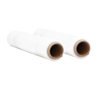 (transparent, 50 cm x 150 m/ 2 pcs) vidaXL Stretch Films Packaging Film Wrapping Film Stretch Wrap Roll 30 μm