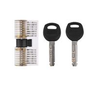 Transparent 7 Pin Dimple Practice Cylinder Lock