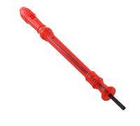 Transparent 8 Hole Professional Recorder (ABS Resin) Ideal For Beginners Recorder(Red)