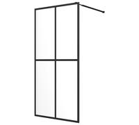 (transparent, 80 x 195 cm) vidaXL Walk-in Shower Wall with ESG Glass Bathroom Screen Shower Partition