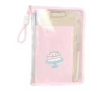 Transparent A4 File Bag - Zipper Pouch Organizer, School Office Storage | Large Capacity File Holder, Document Organization for Exam Papers, Textbook Handouts, Classroom Cards, Student Stationery