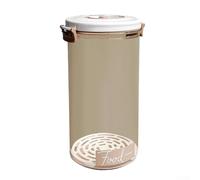 Transparent ABS Food Vacuum Storage Box With Leak-Proof Seal, Large Capacity Container For Vacuum Pump For Airtight Fresh-Keeping And Dustproof Kitchen Storage (Round 2.3L)