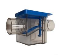Transparent AC Drain Pipe Check Valve Anti Backflow Odour for Proof for Home Air Con System Fitting(D)