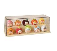 Transparent Acrylic ABS PET Box - Clear Display Case For Figures, Dustproof Protective Storage, Multifunctional Miniature Display | Small Figure Organizer For Collectibles Home Office Showcase Shelf