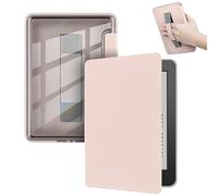 Transparent Acrylic Back Case Suitable For Kobo Clara BW/Colour /2E N365 N367 N506 6'' e-Reader With Hand Strap Cover(Pink,For Clara BW)