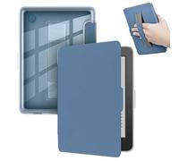 Transparent Acrylic Back Case Suitable For Kobo Clara BW/Colour /2E N365 N367 N506 6'' e-Reader With Hand Strap Cover(Dark Blue,For Clara BW)