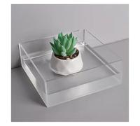 Transparent Acrylic Box Sink Tray, 5cm/2in High Shooting Props Display Box Desktop Storage Box Drawer Rack(20x15x5cm/7.9x5.9x2in)