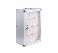 Transparent Acrylic Classroom Phone Storage Box Handy Storage for Multiple Phones 36 Slots Personal Management Solution for School Use