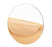 Transparent Acrylic Disc Sheet - Circular Craft Material, 2-6mm Thickness, Easy to Cut for DIY Projects(130MM*4MM)