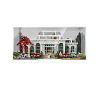 Transparent Acrylic Display Case,for Lego 21353 Botanical Gardens Model ，Clear Box,Storage Box,Display Box,Compatible with 21353 Model. (Display Box only) (Patchwork)