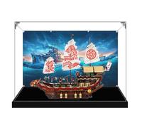 Transparent Acrylic Display Case for Lego 70618 Destiny's Reward Model, Clear Box, Storage Box, Dustproof Box (Model not Included) (Background-1)