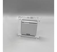 Transparent Acrylic Display Cover Case for Gameboy Advance SP GBA SP Game Console Magnetic Storage Box (Close The lid)