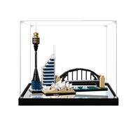 Transparent acrylic Display Gase for Le-go 21032 Architecture Model, Transparent box, storage box, Display box, Compatible with 21032 model (Display Case Only) (mirror finish-3mm)