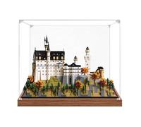 Transparent acrylic Display Gase for Le-go 21063 Neuschwanstein Castle Model, Transparent box, storage box, Display box, Compatible with 21063 model (Display Case Only) (3mm)