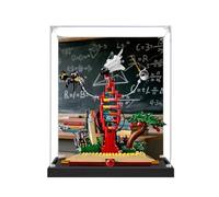 Transparent acrylic Display Gase for Le-go 21355 Knowledge is power Model, Transparent box, storage box, Display box, Compatible with 21355 model (Display Case Only) (Background version-2)