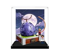 Transparent acrylic Display Gase for Le-go 75647 Devil Fruit Model, Transparent box, storage box, Display box, Compatible with 75647 model (Display Case Only) (Background version-1)
