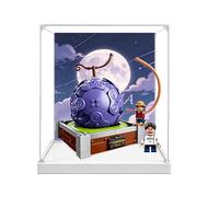 Transparent acrylic Display Gase for Le-go 75647 Devil Fruit Model, Transparent box, storage box, Display box, Compatible with 75647 model (Display Case Only) (Background version-2)